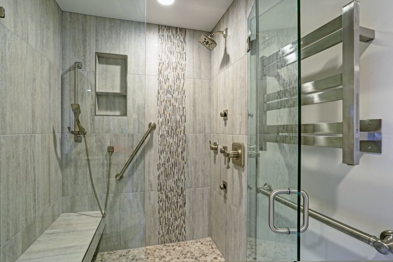 Walk-In Shower with Built-in Seating
